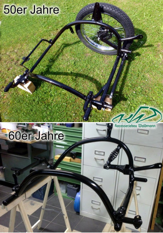 Fahrgestelle f&uuml;r W&uuml;nsche-Seitenwagen