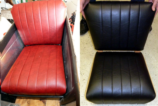 Sitze f&uuml;r W&uuml;nsche-Seitenwagen